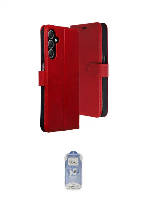 ieg™ Galaxy A24 4G Kılıf Siluet Işık Serisi - Siyah Joko Magic 5D Cam