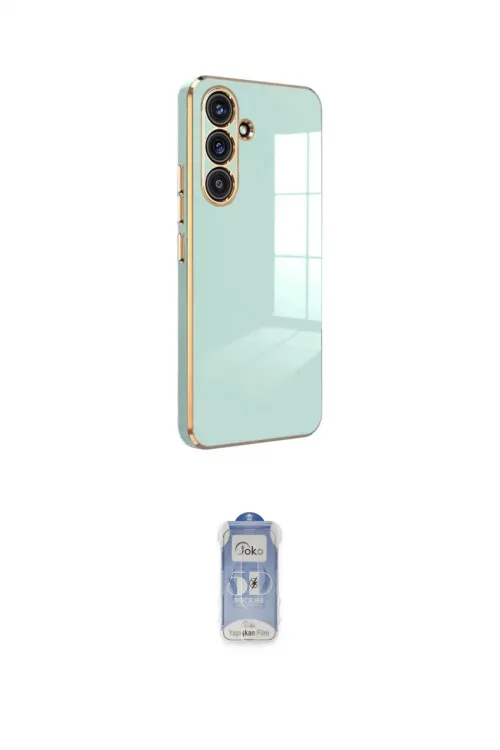 ieg™ Galaxy A24 4G Kılıf Yankı Serisi - Siyah Joko Magic 5D Cam