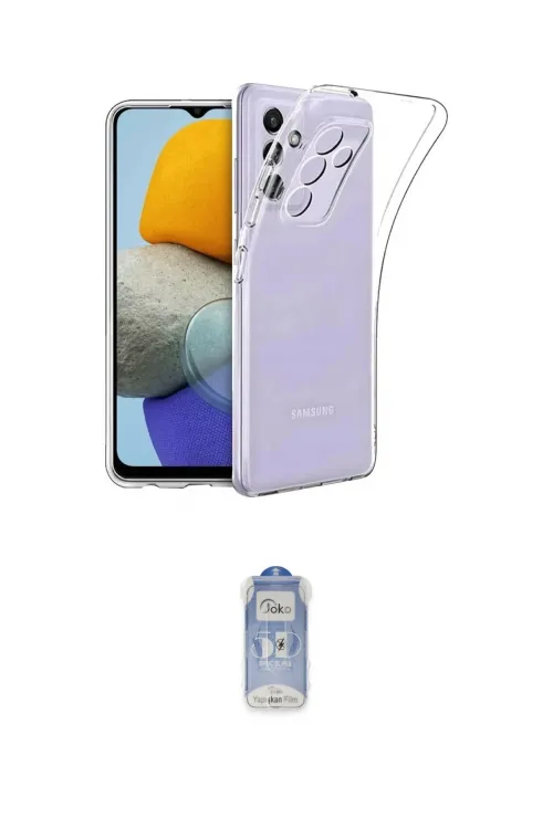 ieg™ Galaxy A24 4G Kılıf Zirve Doku - Siyah Joko Magic 5D Cam