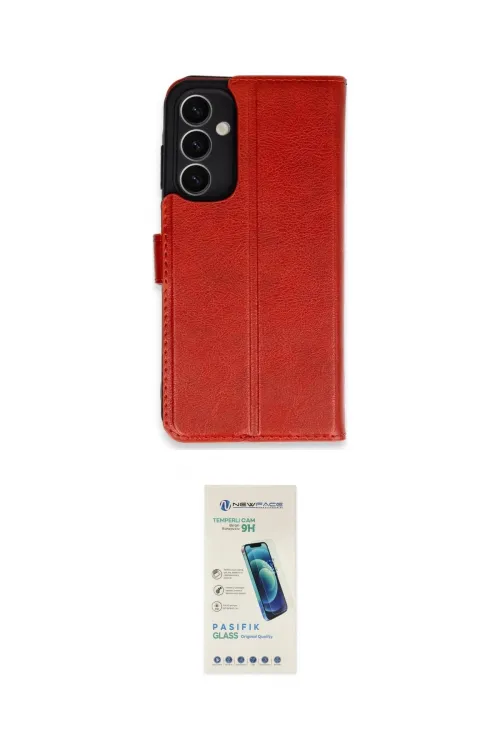 ieg™ Galaxy A25 5G Kılıf Siluet Işık Serisi - Şeffaf Pasifik Cam Ekran Koruyucu