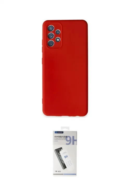 ieg™ Galaxy A32 Kılıf Kozmos Yansıma Özel Seri - Şeffaf Uv Polymer Nano Ekran Koruyucu