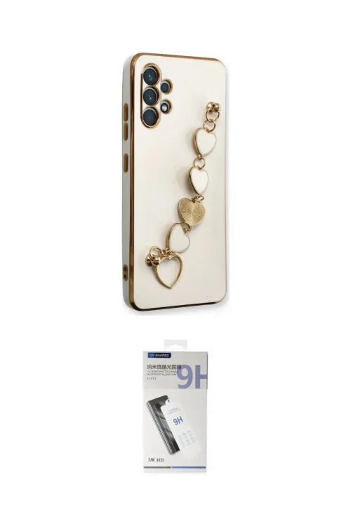 ieg™ Galaxy A32 Kılıf Nova Işık Prime - Şeffaf Uv Polymer Nano Ekran Koruyucu