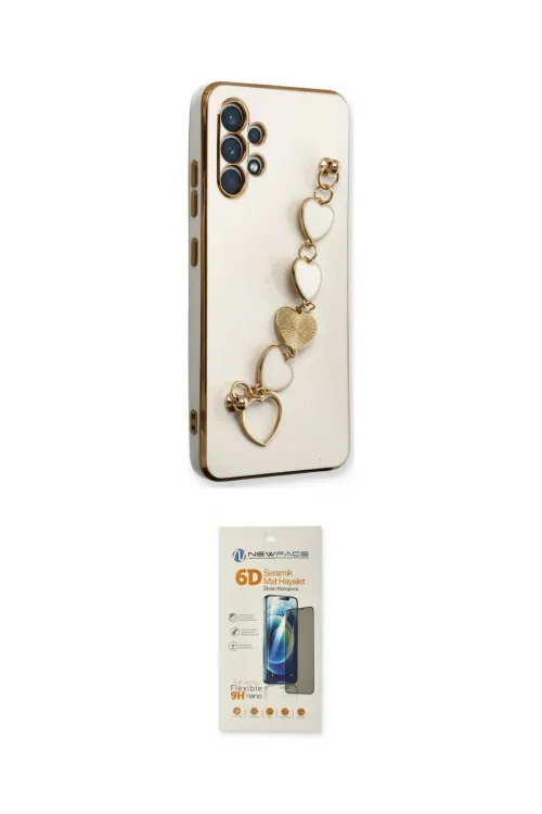 ieg™ Galaxy A32 Kılıf Nova Işık Prime - Siyah 6D Mat Seramik Hayalet Nano Ekran Koruyucu