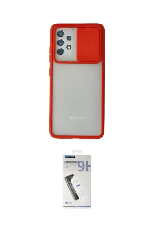 ieg™ Galaxy A32 Kılıf Vadi Çizgi - Şeffaf Uv Polymer Nano Ekran Koruyucu