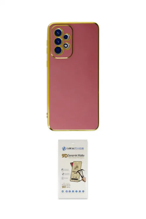 ieg™ Galaxy A32 Kılıf Yankı Serisi - Siyah Mat Seramik Nano Ekran Koruyucu