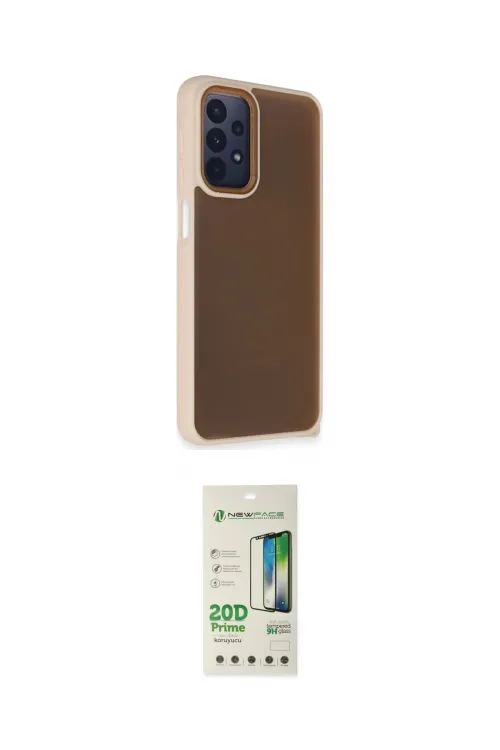 ieg™ Galaxy A33 5G Kılıf Atlas Form - Siyah 20D Premium Cam Ekran Koruyucu