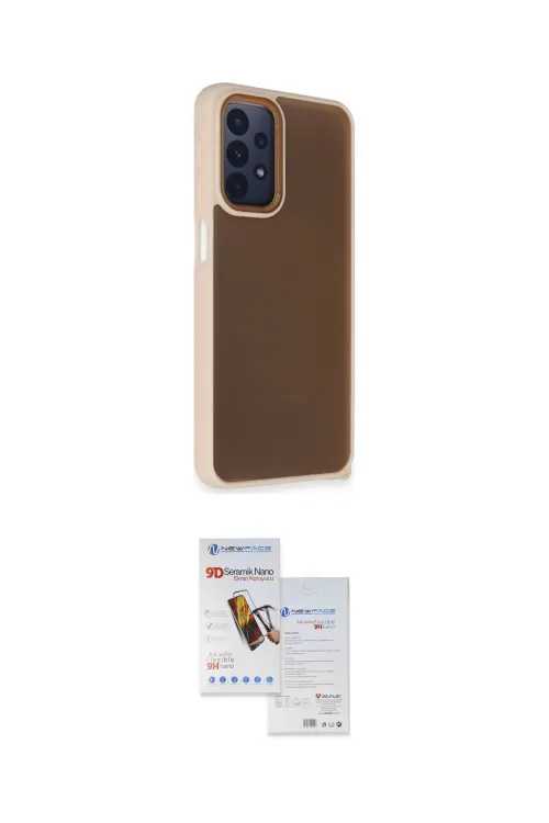 ieg™ Galaxy A33 5G Kılıf Atlas Form - Siyah Seramik Nano Ekran Koruyucu
