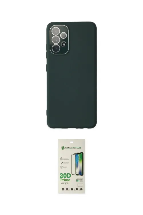 ieg™ Galaxy A33 5G Kılıf Çekirdek Modern Serisi - Siyah 20D Premium Cam Ekran Koruyucu