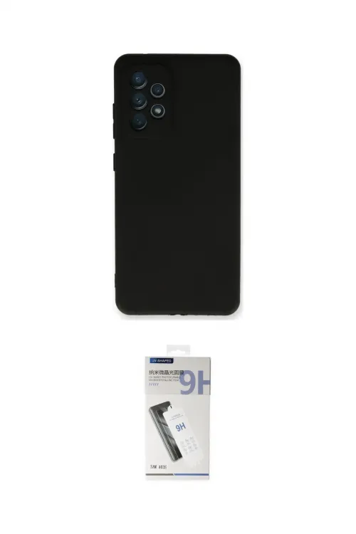 ieg™ Galaxy A33 5G Kılıf Kozmos Yansıma Özel Seri - Şeffaf Uv Polymer Nano Ekran Koruyucu