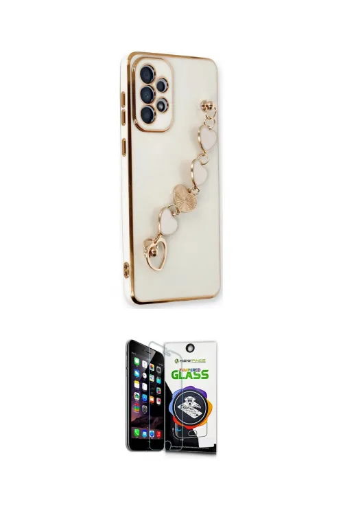 ieg™ Galaxy A33 5G Kılıf Nova Işık Prime - Şeffaf Temperli Cam Ekran Koruyucu