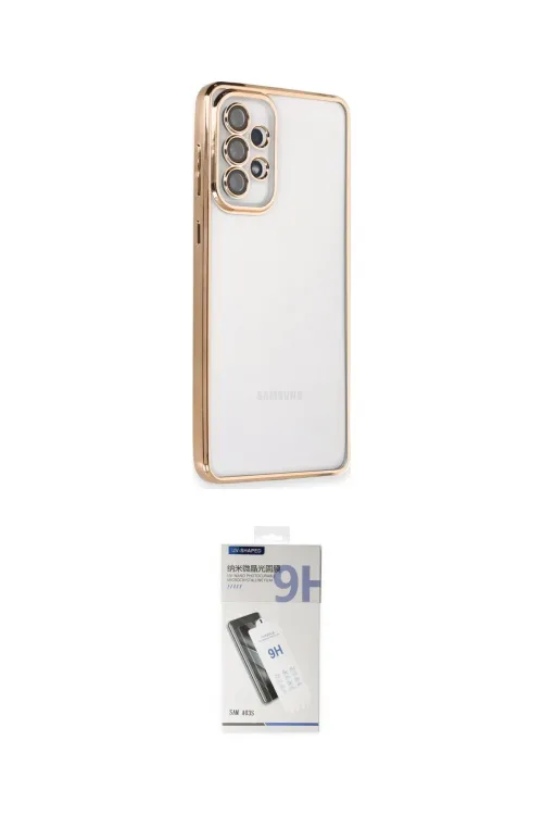 ieg™ Galaxy A33 5G Kılıf Vadi Minimal - Şeffaf Uv Polymer Nano Ekran Koruyucu