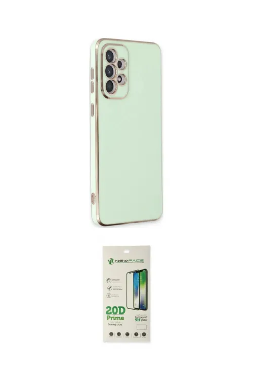 ieg™ Galaxy A33 5G Kılıf Yankı Serisi - Siyah 20D Premium Cam Ekran Koruyucu
