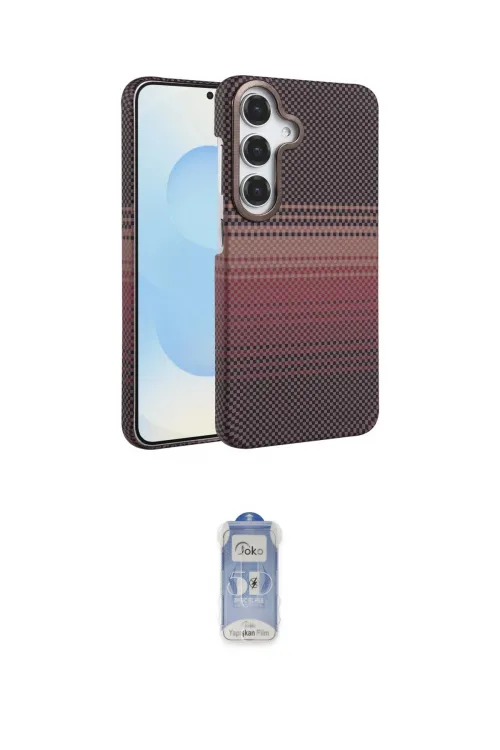 ieg™ Galaxy A35 5G Kılıf Doruk Serisi - Siyah Joko Magic 5D Cam