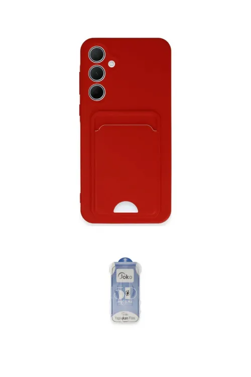 ieg™ Galaxy A35 5G Kılıf Vadi Çizgi Prime - Siyah Joko Magic 5D Cam