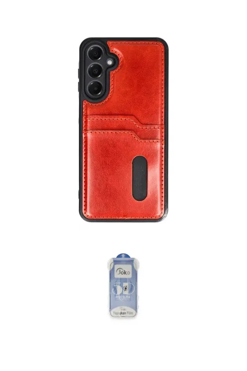ieg™ Galaxy A35 5G Kılıf Yörünge Işık Serisi - Siyah Joko Magic 5D Cam