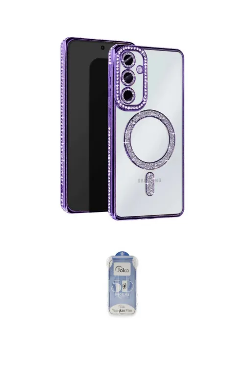 ieg™ Galaxy A35 5G Kılıf Zirve Doku Prime - Siyah Joko Magic 5D Cam