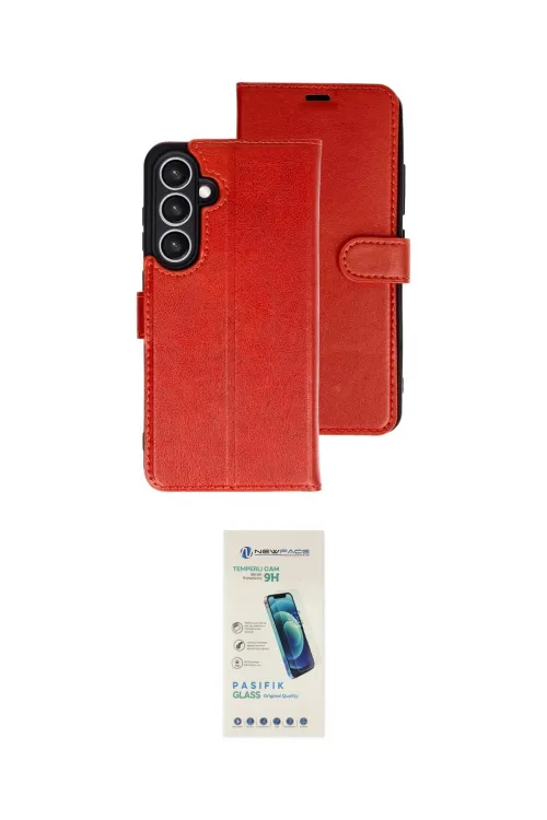 ieg™ Galaxy A37 5G Kılıf Siluet Işık Serisi - Şeffaf Pasifik Cam Ekran Koruyucu