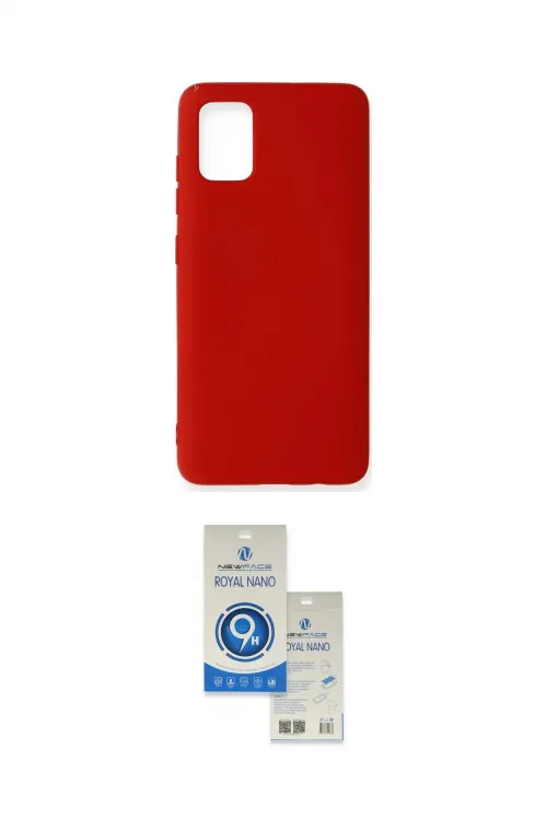 ieg™ Galaxy A51 Kılıf Ahenk Serisi - Şeffaf Royal Nano Ekran Koruyucu
