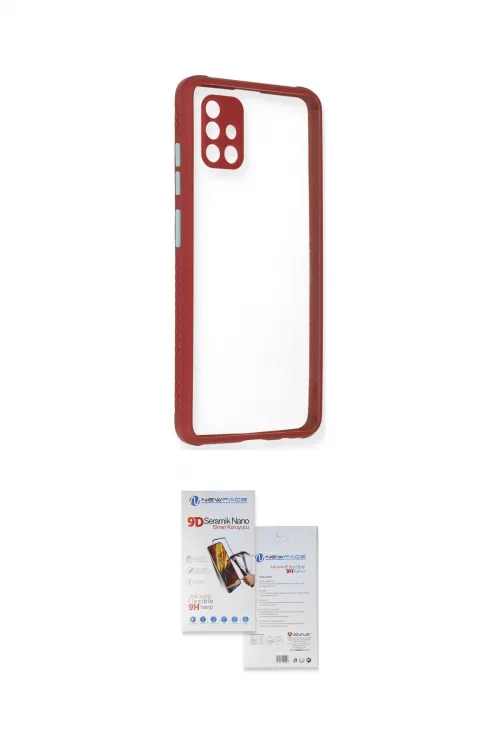 ieg™ Galaxy A51 Kılıf Nova Asil Özel Seri - Siyah Seramik Nano Ekran Koruyucu