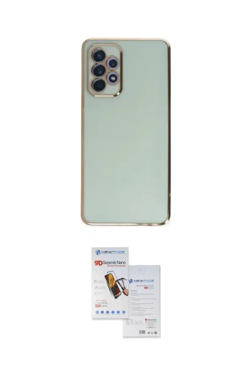 ieg™ Galaxy A52 Kılıf Yankı Serisi - Siyah Seramik Nano Ekran Koruyucu