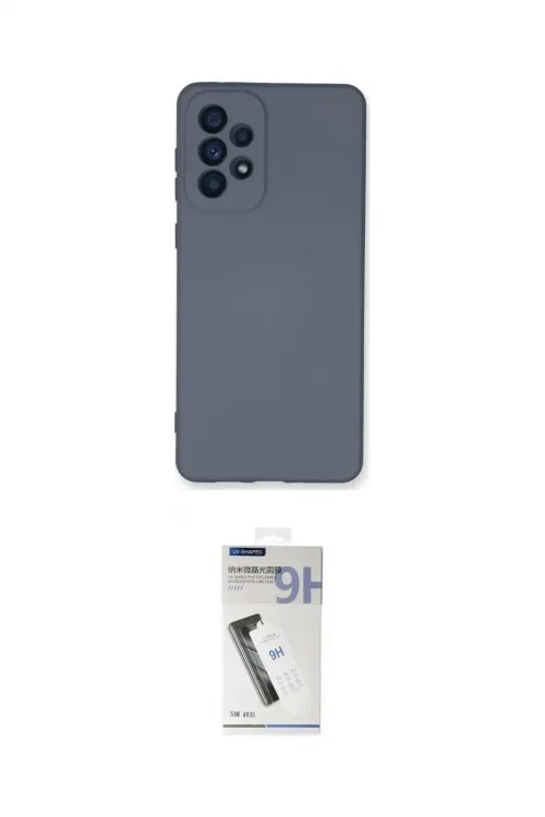 ieg™ Galaxy A53 5G Kılıf Ahenk Serisi - Şeffaf Uv Polymer Nano Ekran Koruyucu