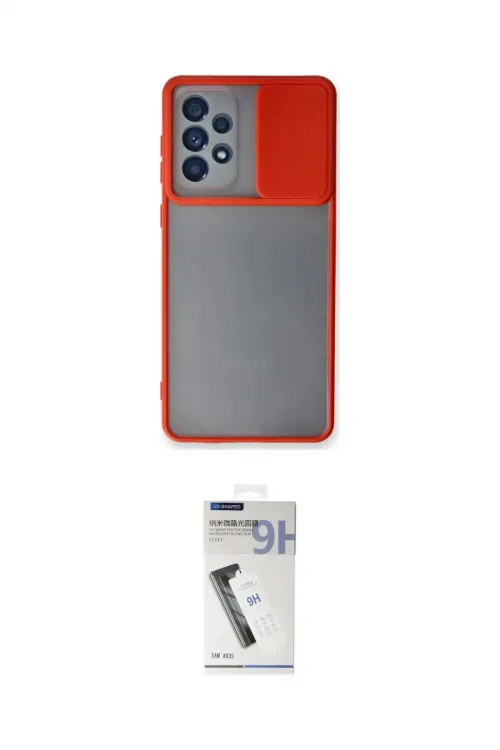 ieg™ Galaxy A53 5G Kılıf Vadi Çizgi - Şeffaf Uv Polymer Nano Ekran Koruyucu