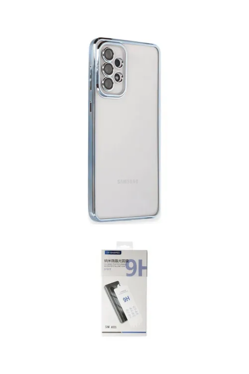 ieg™ Galaxy A53 5G Kılıf Vadi Minimal - Şeffaf Uv Polymer Nano Ekran Koruyucu