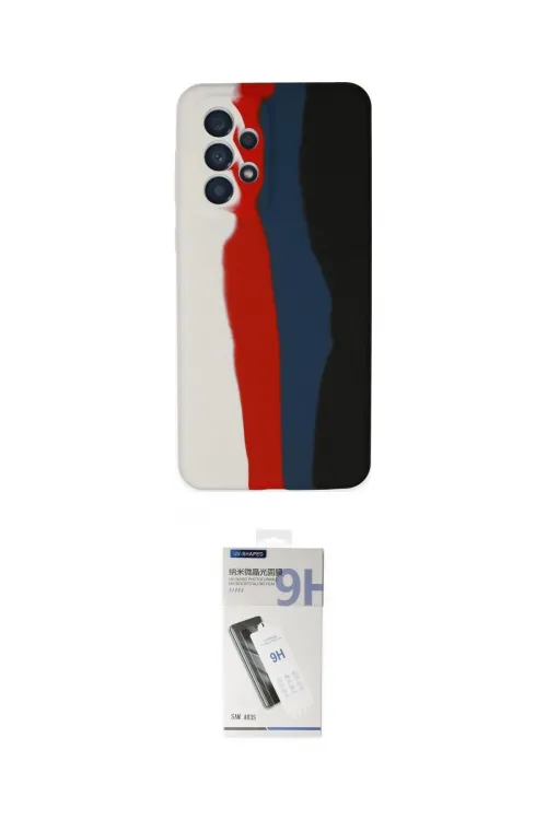 ieg™ Galaxy A53 5G Kılıf Yadigar Çizgi - Şeffaf Uv Polymer Nano Ekran Koruyucu