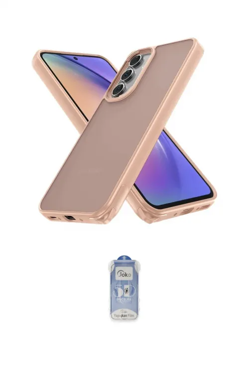ieg™ Galaxy A54 5G Kılıf Atlas Form - Siyah Joko Magic 5D Cam