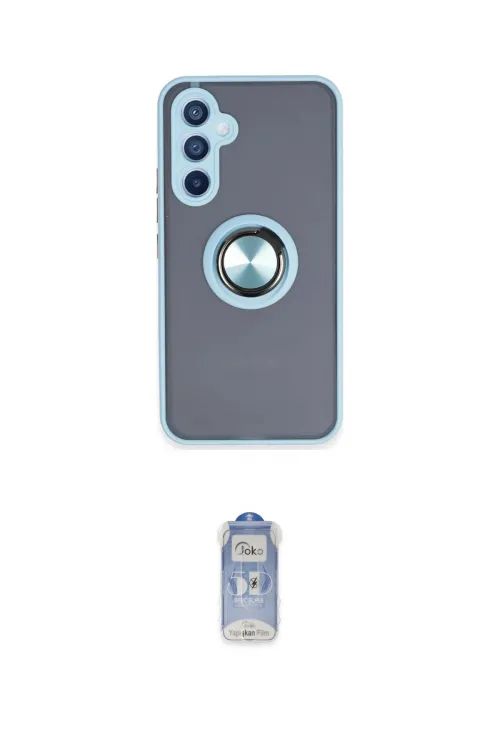 ieg™ Galaxy A54 5G Kılıf Yörünge Çizgi - Siyah Joko Magic 5D Cam