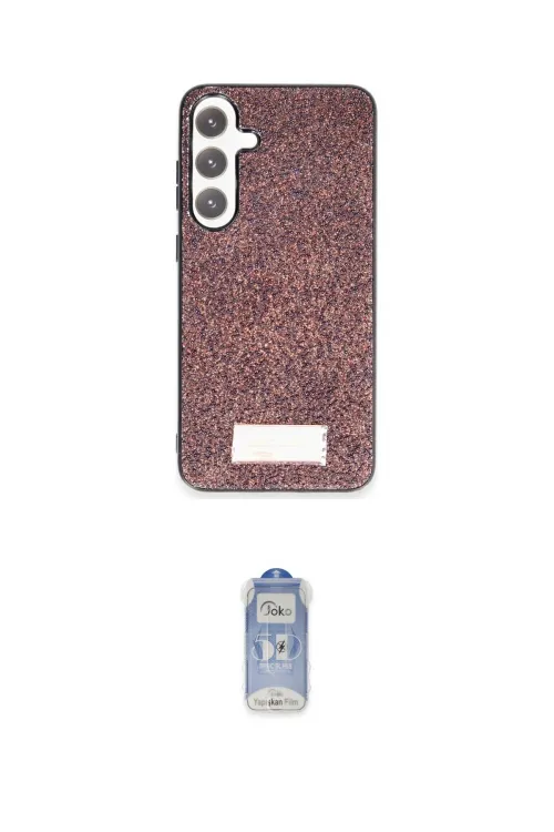 ieg™ Galaxy A55 5G Kılıf Vadi Klasik Serisi - Siyah Joko Magic 5D Cam