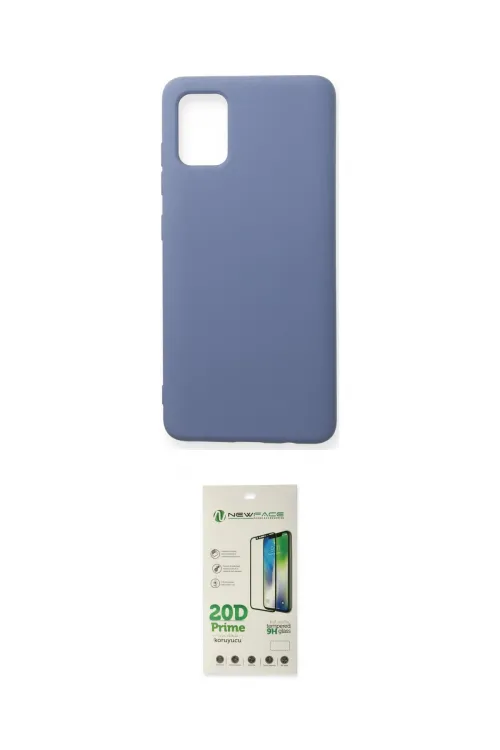 ieg™ Galaxy A71 Kılıf Ahenk Serisi - Siyah 20D Premium Cam Ekran Koruyucu