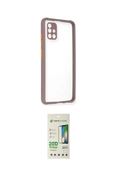 ieg™ Galaxy A71 Kılıf Nova Asil Özel Seri - Siyah 20D Premium Cam Ekran Koruyucu