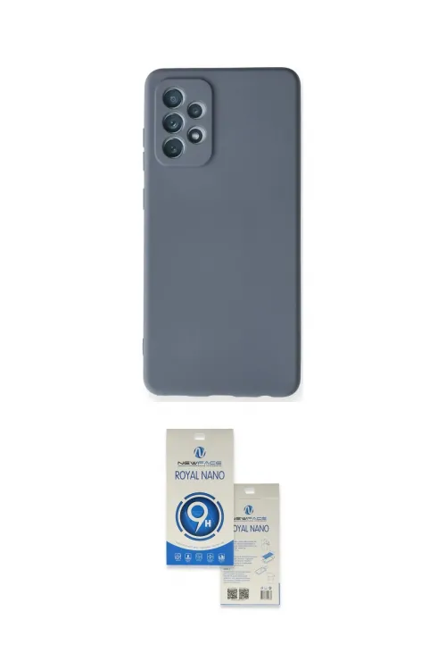 ieg™ Galaxy A72 Kılıf Ahenk Serisi - Şeffaf Royal Nano Ekran Koruyucu