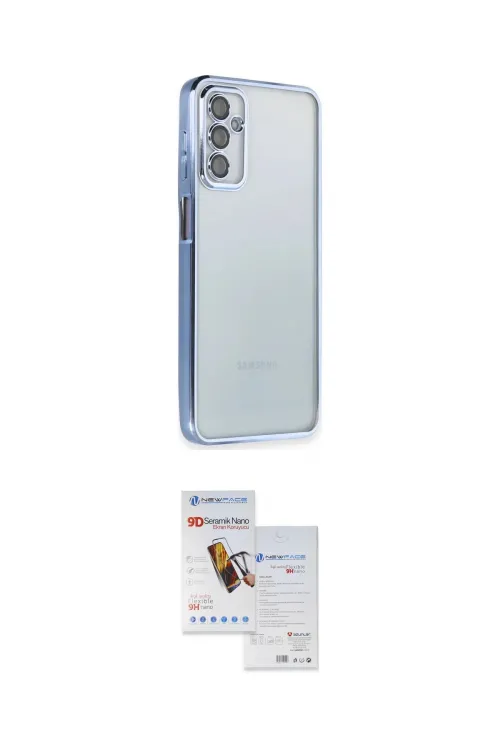 ieg™ Galaxy M23 Kılıf Vadi Minimal - Siyah Seramik Nano Ekran Koruyucu
