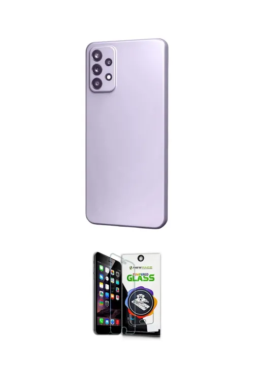 ieg™ Galaxy M31S Kılıf Kozmos Yansıma Özel Seri - Şeffaf Temperli Cam Ekran Koruyucu