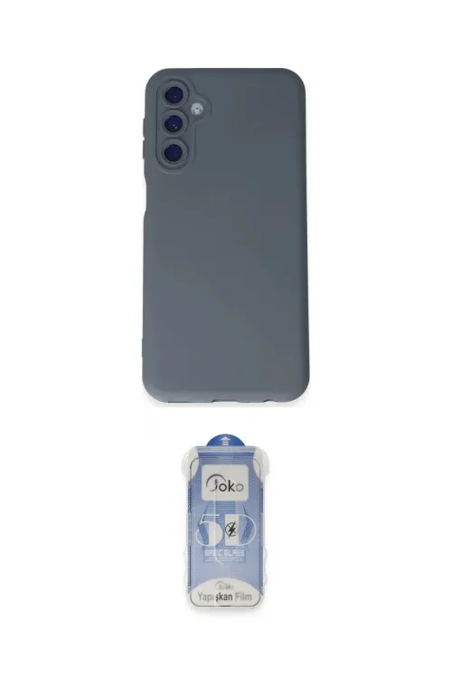 ieg™ Galaxy M34 5G Kılıf Ahenk Serisi - Siyah Joko Magic 5D Cam