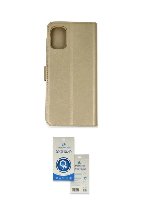 ieg™ Galaxy M51 Kılıf Siluet Işık Serisi - Şeffaf Royal Nano Ekran Koruyucu