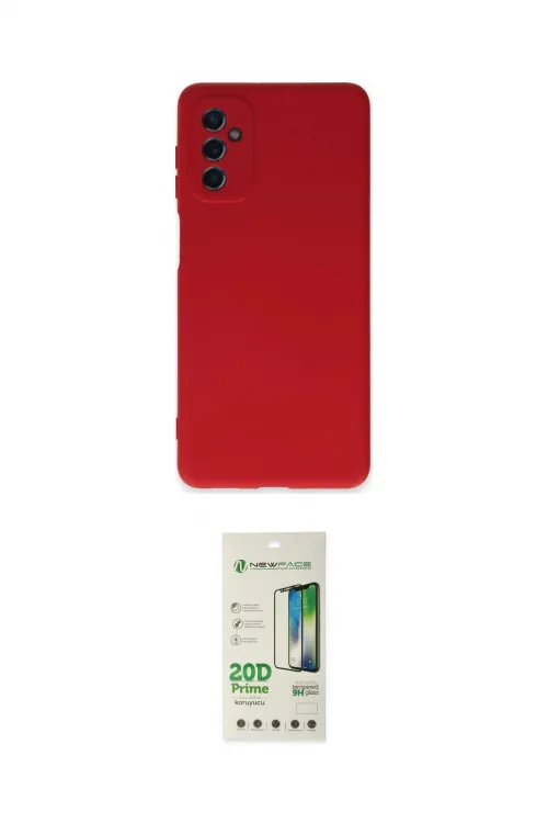 ieg™ Galaxy M52 5G Kılıf Ahenk Serisi - Siyah 20D Premium Cam Ekran Koruyucu