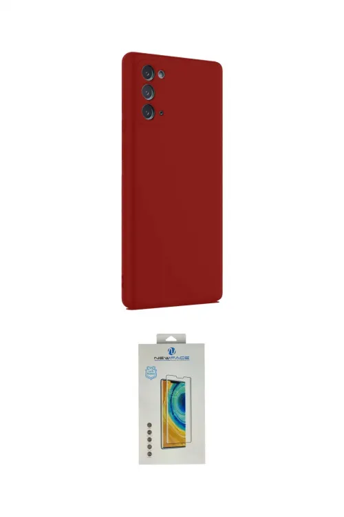 ieg™ Galaxy Note 20 Kılıf Kozmos Yansıma Özel Seri - Şeffaf Polymer Nano Ekran Koruyucu