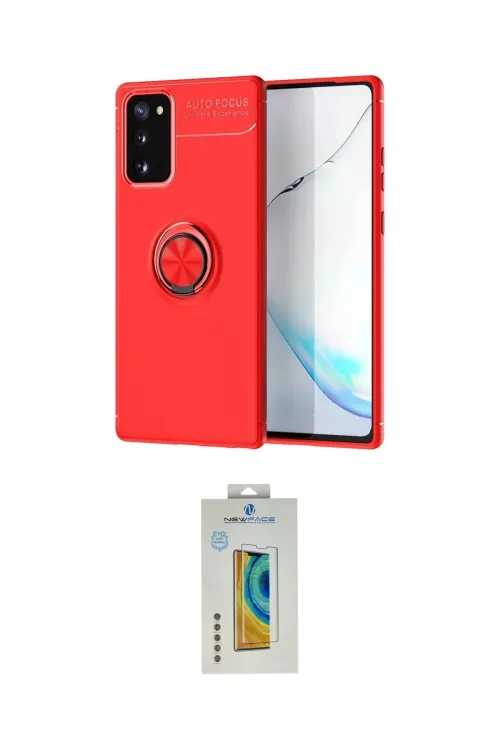 ieg™ Galaxy Note 20 Kılıf Yankı Form Prime - Şeffaf Polymer Nano Ekran Koruyucu