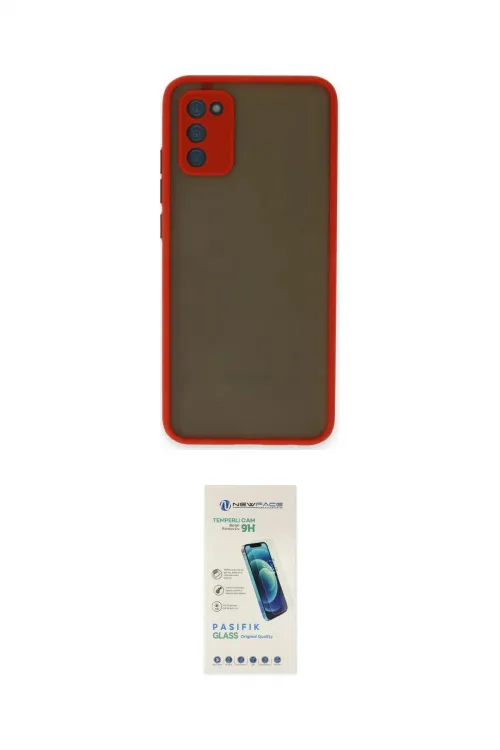 ieg™ Galaxy S20 FE Kılıf Ahenk Çizgi Serisi - Şeffaf Pasifik Cam Ekran Koruyucu