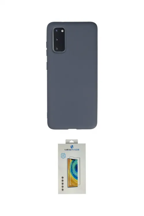 ieg™ Galaxy S20 Kılıf Ahenk Serisi - Şeffaf Polymer Nano Ekran Koruyucu