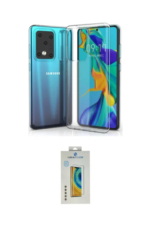 ieg™ Galaxy S20 Ultra Kılıf Zirve Doku - Şeffaf Polymer Nano Ekran Koruyucu