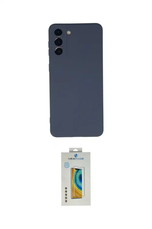 ieg™ Galaxy S21 Plus Kılıf Ahenk Serisi - Şeffaf Polymer Nano Ekran Koruyucu