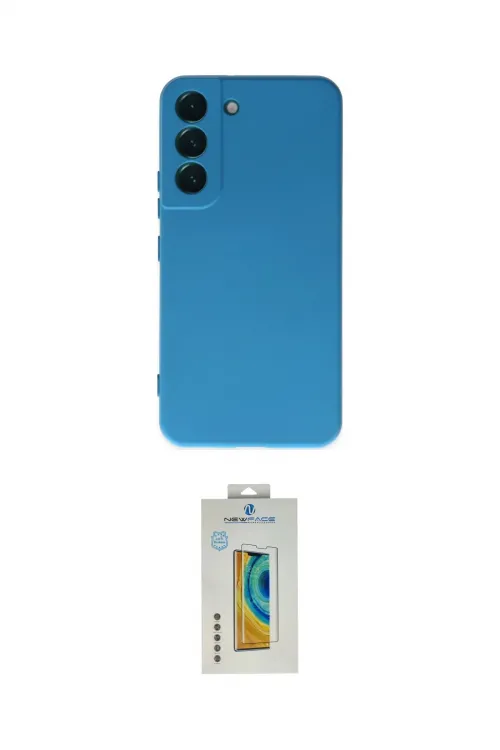 ieg™ Galaxy S22 Kılıf Ahenk Serisi - Şeffaf Polymer Nano Ekran Koruyucu