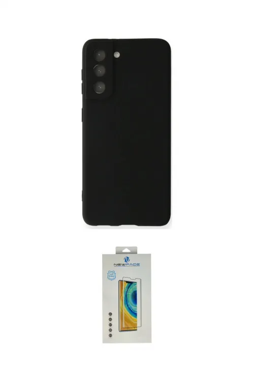 ieg™ Galaxy S22 Plus Kılıf Kozmos Yansıma Özel Seri - Şeffaf Polymer Nano Ekran Koruyucu