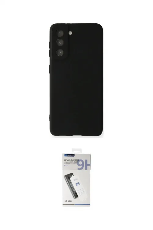 ieg™ Galaxy S22 Plus Kılıf Kozmos Yansıma Özel Seri - Şeffaf Uv Polymer Nano Ekran Koruyucu