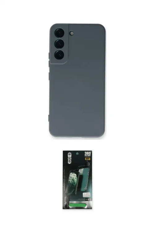 ieg™ Galaxy S23 Kılıf Ahenk Serisi - Şeffaf 360 Full Body Arka Koruyucu