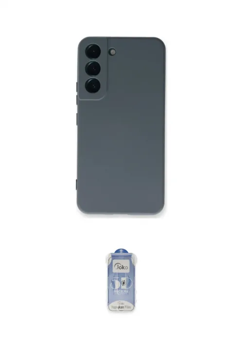 ieg™ Galaxy S23 Kılıf Ahenk Serisi - Siyah Joko Magic 5D Cam